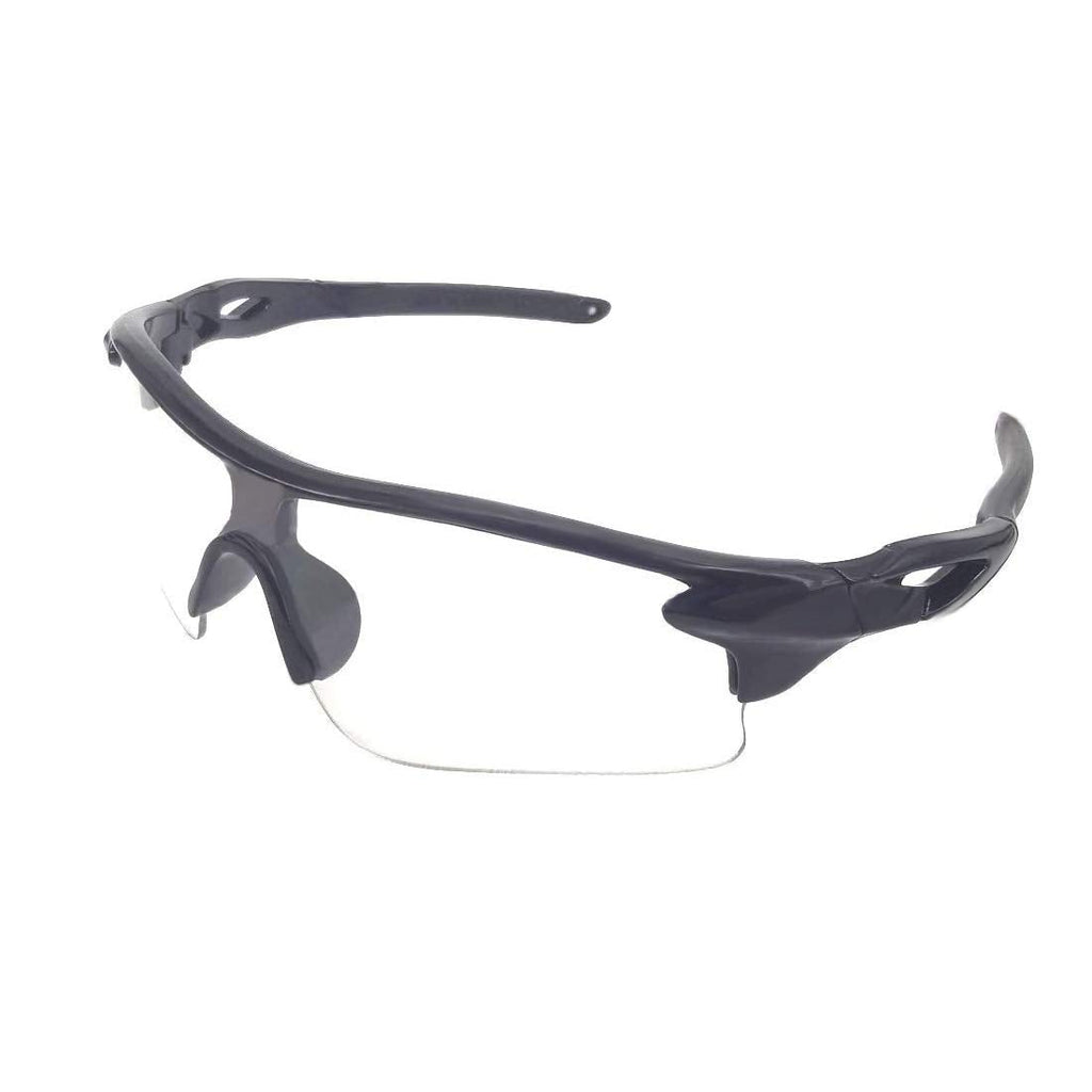 Outdoor Sports Athlete's Sunglasses for Cycling Fishing Golf,100% UV Protection (Clear)