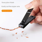 Black Nail Clipper Set, Men's Stainless Steel Nail Clippers, Callus Removal Ear Scoop Set, Hand and Foot Beauty Tool Kit