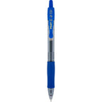 G2 Premium Gel Roller Pens, Bold Point 1 mm, Blue Ink Pens Bold Point, Pack of 12 - Ideal for School, Journaling, and Office Writing