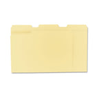 File Folders, 100 Pack, Durable Manila Folders, Letter Size (8.5" x 11"), 3 Top Tabs for Easy Labeling, Everyday Filing Essential for Offices, Classrooms & Home Document Organization