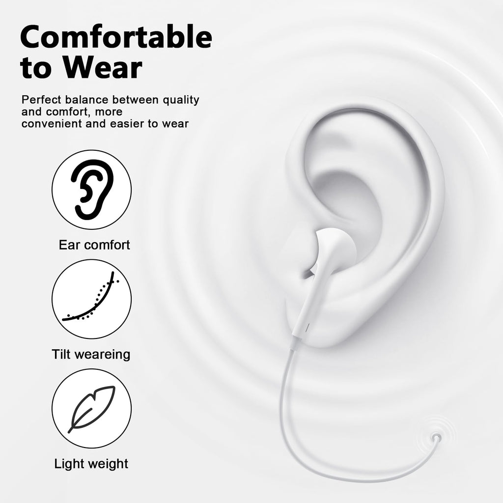 USB C Headphones for iPhone 17 16 15, 2 Pack [Apple MFi Certified] Wired Headphones USB C with Microphone & Remote Control Noise Cancelling for iPhone 17 16 15 Pro Max, Galaxy S26 S25 S24