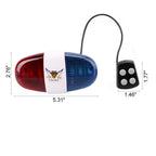 Kids Bike Police Sound Light - Electronic Horn Bike LED Light, Christmas Birthday Gift New Year Present for Your Children (Batteries Not Included)