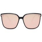 Sunglasses for Women Men Vintage Style Shades SJ2157,Black/Pink