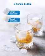 COWSAR Ice Maker Countertop, Portable Self-Cleaning Ice Machine, 26.5lbs/24Hrs, 8 Bullet Ice Cubes in 6 Mins, with Ice Basket and Scoop, Quiet Mini Ice Makers for Home, Kitchen, Bar, Camping