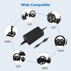 Replacement for Logitech G920 G29 Power Supply, 24V Power Adapter for Logitech Driving Force Racing Wheel G923 G25 G27 G940 GT Racing Wheel APD DA-42H24, AD10110LF, 190211-0010