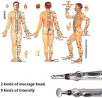 Acupuncture Pen 3-in-1 Electronic Acupuncture Pen for Pain Relief, Powerful Meridian Energy Pulse Massage Pen, Includes Massaging Gel