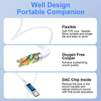 Wired Earbuds for iPhone 17e/17/17 Pro/17 Pro Max/16e/16/16 Plus/16 Pro Max/15 Plus/15 Pro/15 ProMax Ear Buds USB C Wired Headphones Type C Earphone with Microphone, Volume Control, Noise Canceling