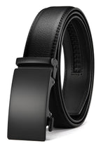 Mens Belt - Mens Ratchet Belt Leather 1 3/8" for Dress Pant - Micro Adjustable Belt Fit Everywhere