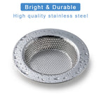 2 Pcs Sink Strainer for Most Kitchen Sink Drain Basket, Upgraded Double-Layer Safe Design Kitchen Sink Strainer (Outer Diameter 4.5 Inch)