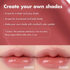 GLASTING MELTING BALM #12 Veiled Rose - Hydrating Tinted Lip Balm & Gloss Stick | Sheer Muted Rose Nude, Crystal Water-Gloss Shine | Non-Sticky K-Beauty for Plump, Moisturized Lips