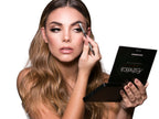 Pro Series Double Ended Eyebrow Brush & Spoolie - Angled Brow Brush for Precision Application & Blending of Eye Brow Powders, Waxes & Gels - Vegan & Cruelty Free