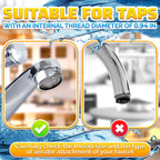 4Pcs Bathroom Faucet Aerator Replacement - 15"/16" 24mm Kitchen Bathroom Sink Attachment High Flow Aerator for Sink Faucet Aerators M24 Male Thread