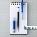 G2 Premium Gel Roller Pens, Bold Point 1 mm, Blue Ink Pens Bold Point, Pack of 12 - Ideal for School, Journaling, and Office Writing
