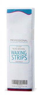 Non Woven Large 3x9 Body and Facial Wax Strips (100)