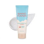 Baking Powder B.B Deep Cleansing Foam, 2 in 1 Rice Bran + Baking Powder, Creamy Bubble + Scrub Exfoliate Skin, Fash Wash, Deep Cleanser for Makeup, Korean Skin Care, Beauty (5.64 Ounce)